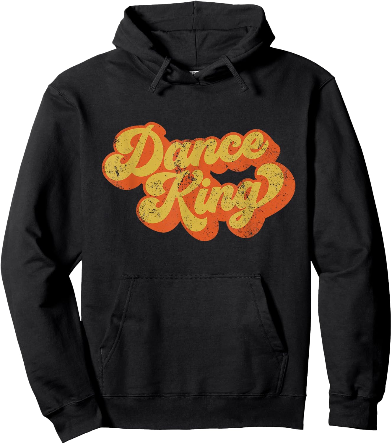 Retro Dance King Disco Dancing King Disco Dancing Man Hoodie - Hoodie | Black