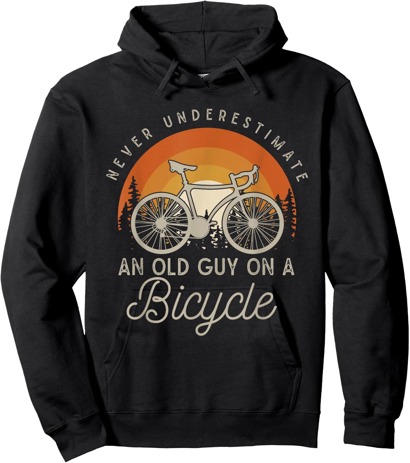 Cyclists Retirees Biker Retirement Gift Bicycle Hoodie - Hoodie | Black