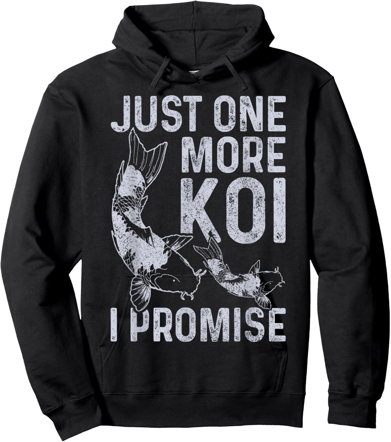 Koi Carp Funny - Nishikigoi Japan Pond Japanese Fish Gift Hoodie - Hoodie | Black