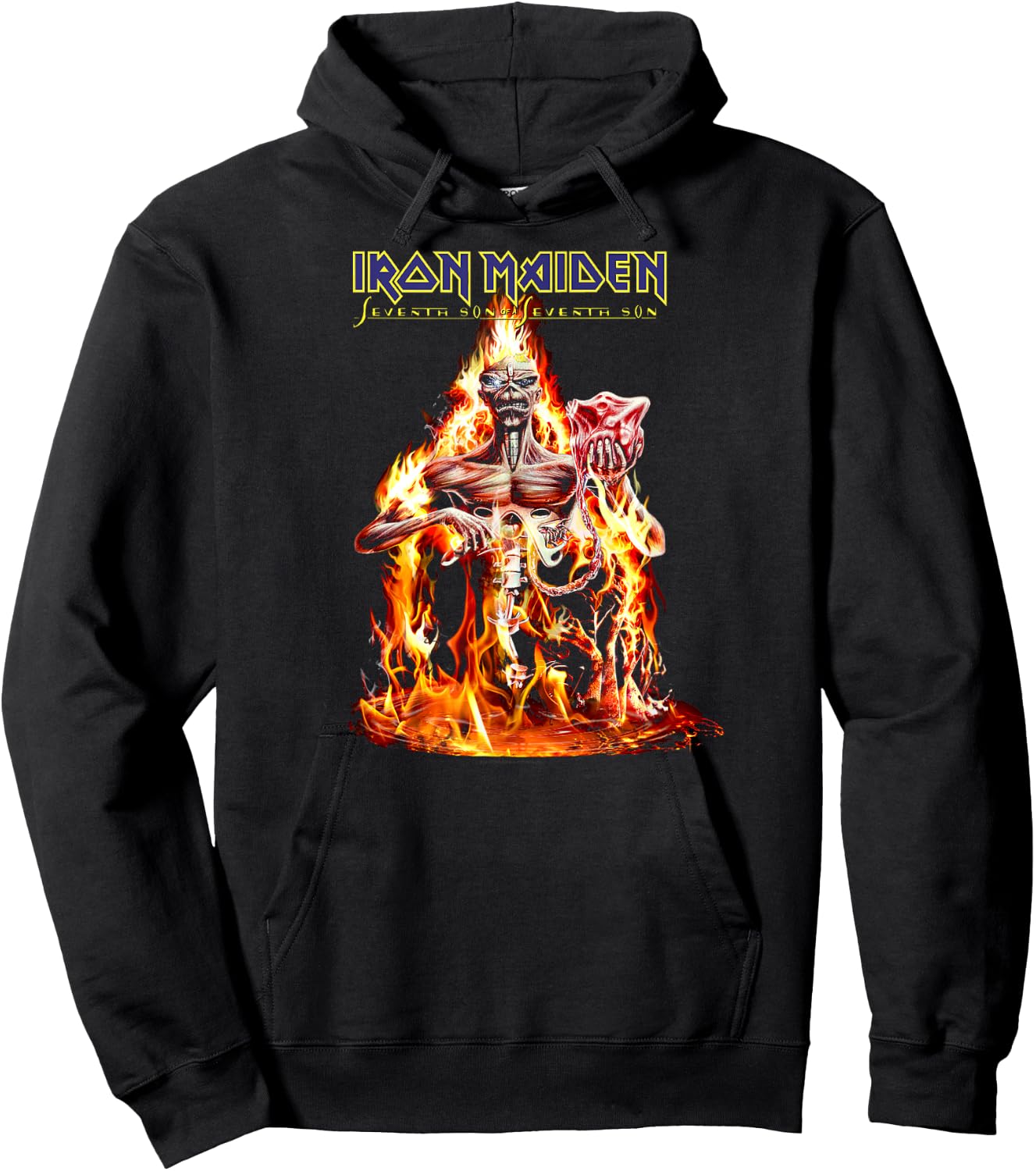 Iron Maiden - Seventh Son Hoodie - Hoodie | Black