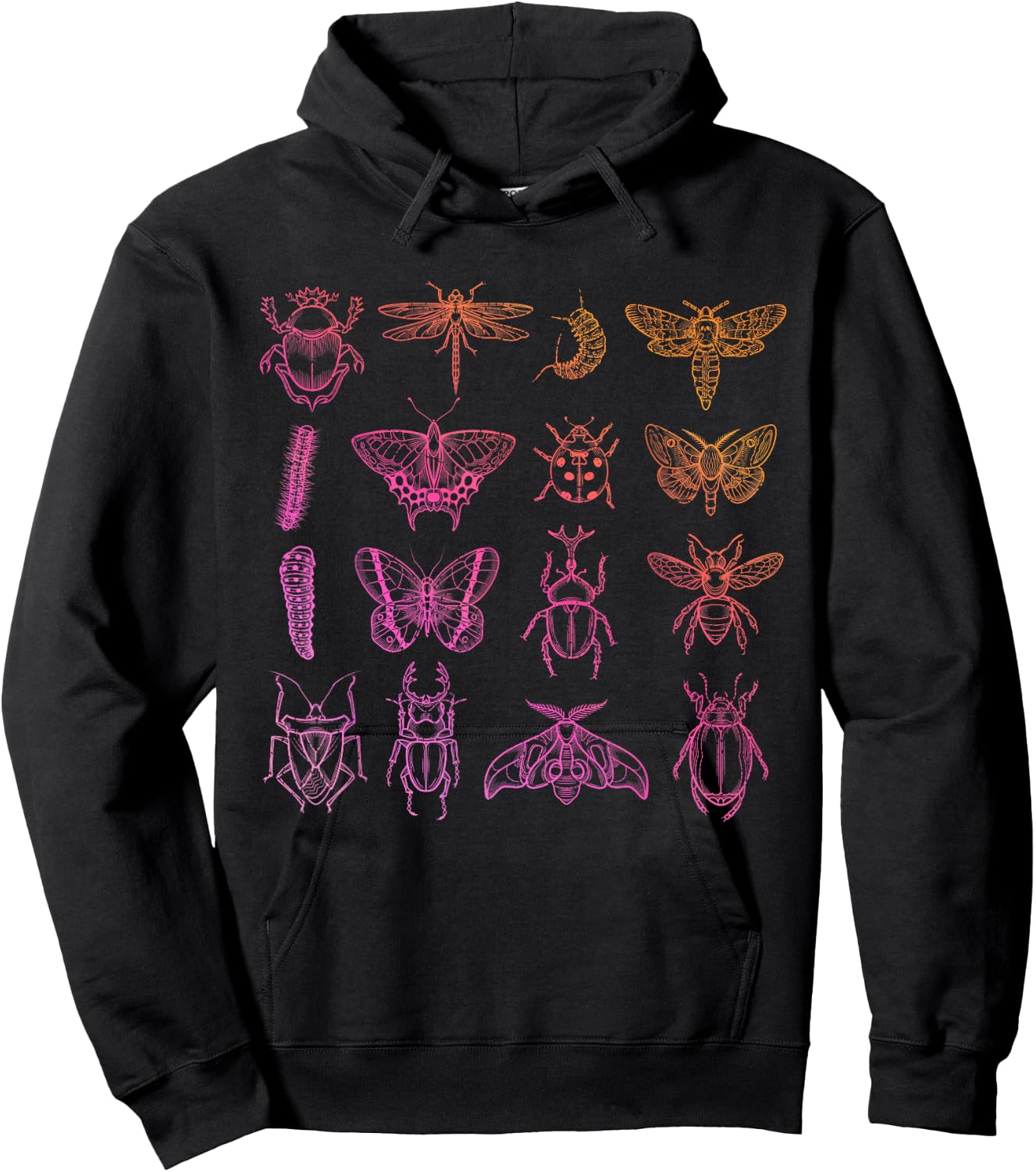 Insect Collector Bugs Entomology Bugs Beetle Biology Bug Hoodie - Hoodie | Black