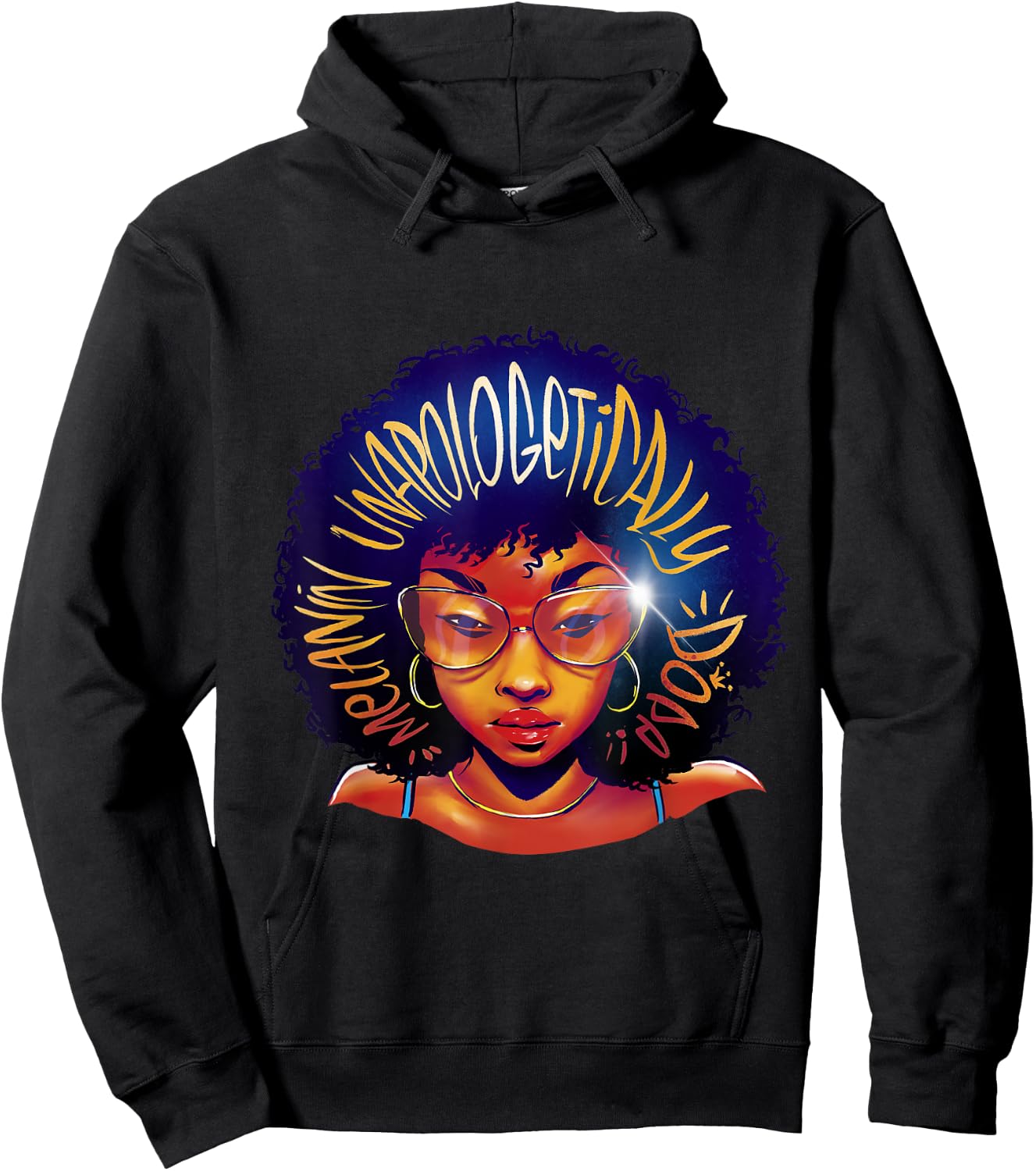 Unapologetically Dope Black History Month Strong Men Women Hoodie - Hoodie | Black