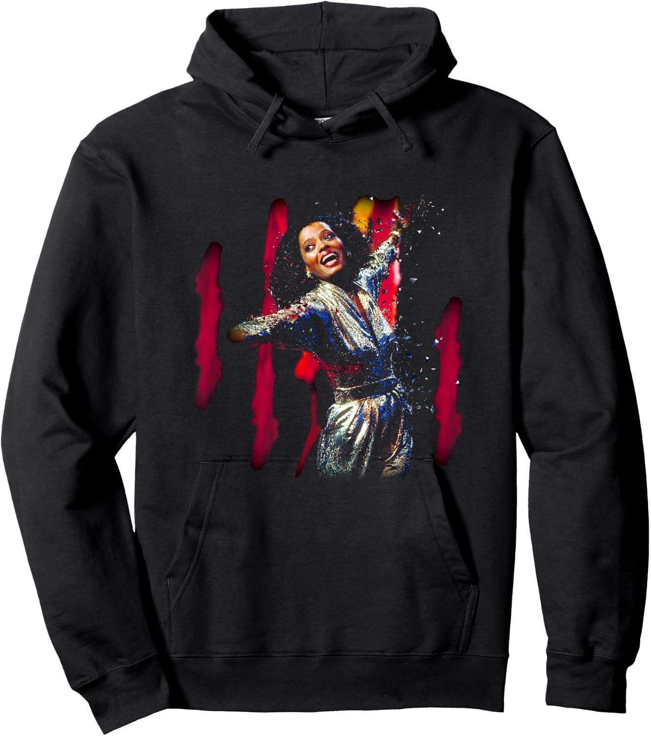 TV Times Diana Ross Muppet Show 1980 Hoodie - Hoodie | Black