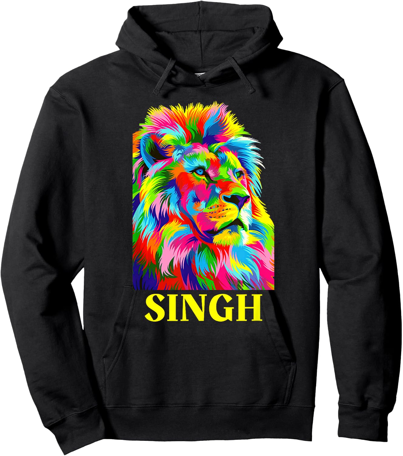 Singh, Lion, Sher ,Punjabi - Proud to be a Sikh Hoodie - Hoodie | Black