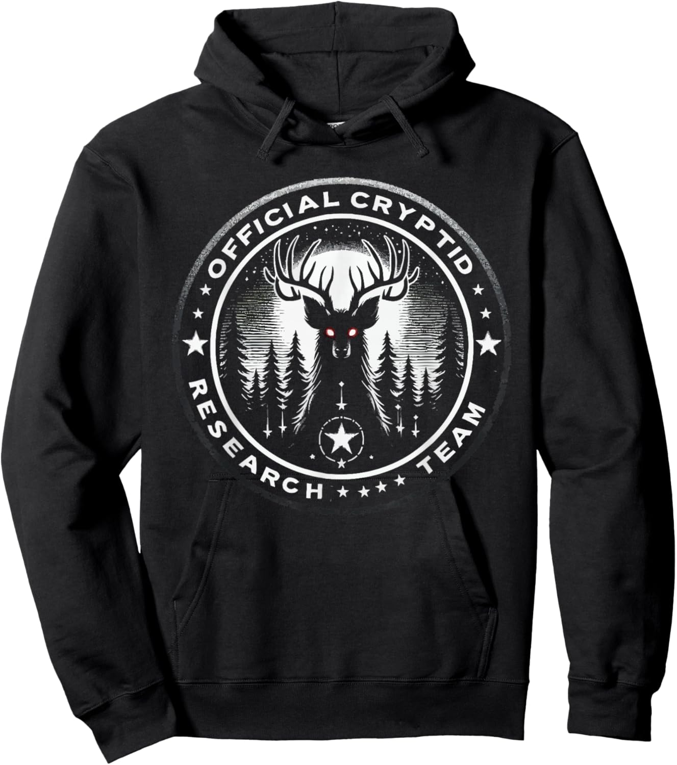 Wendigo Monster Legendary Creature Cryptozoology Cryptid Hoodie - Hoodie | Black