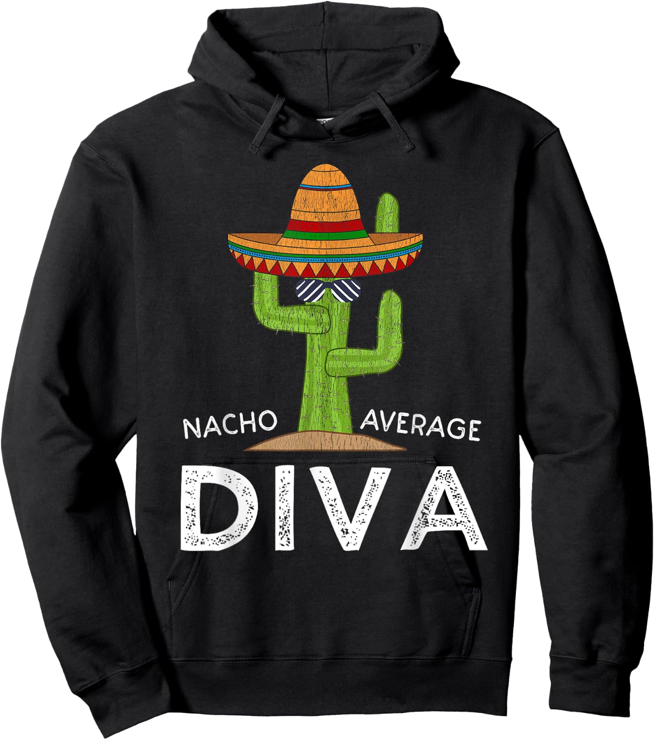 Funny Cute Diva Saying Hoodie - Hoodie | Black