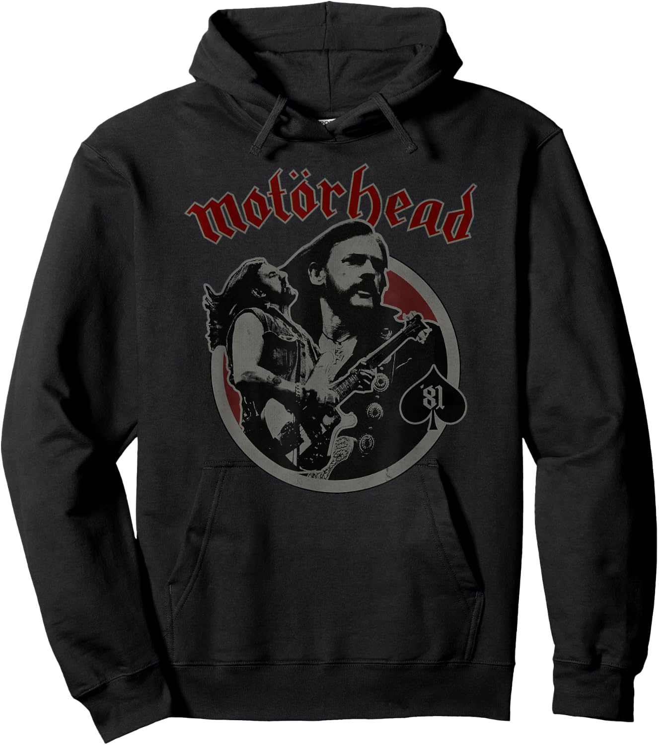 Motörhead Lemmy '81 Hoodie - Hoodie | Black