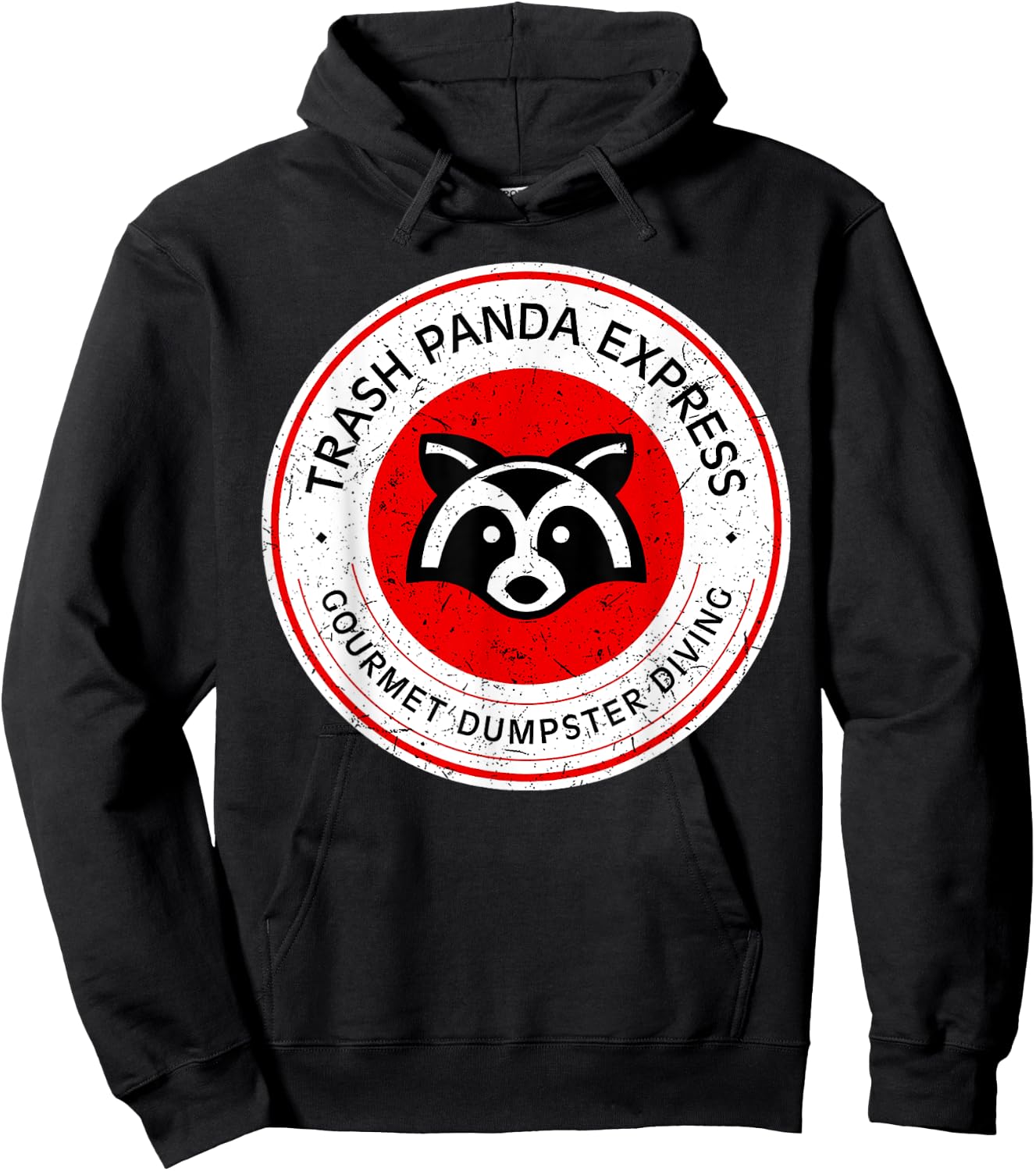 Trash Panda Gourmet Dumpster Diving EXpress Hoodie - Hoodie | Black