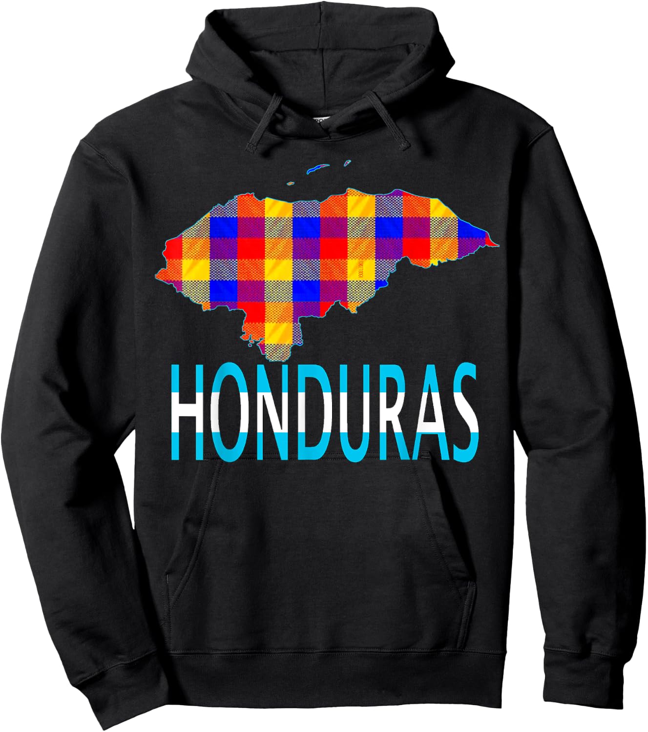 Honduras Motivo Colores Prenda Lenca Hoodie - Hoodie | Black