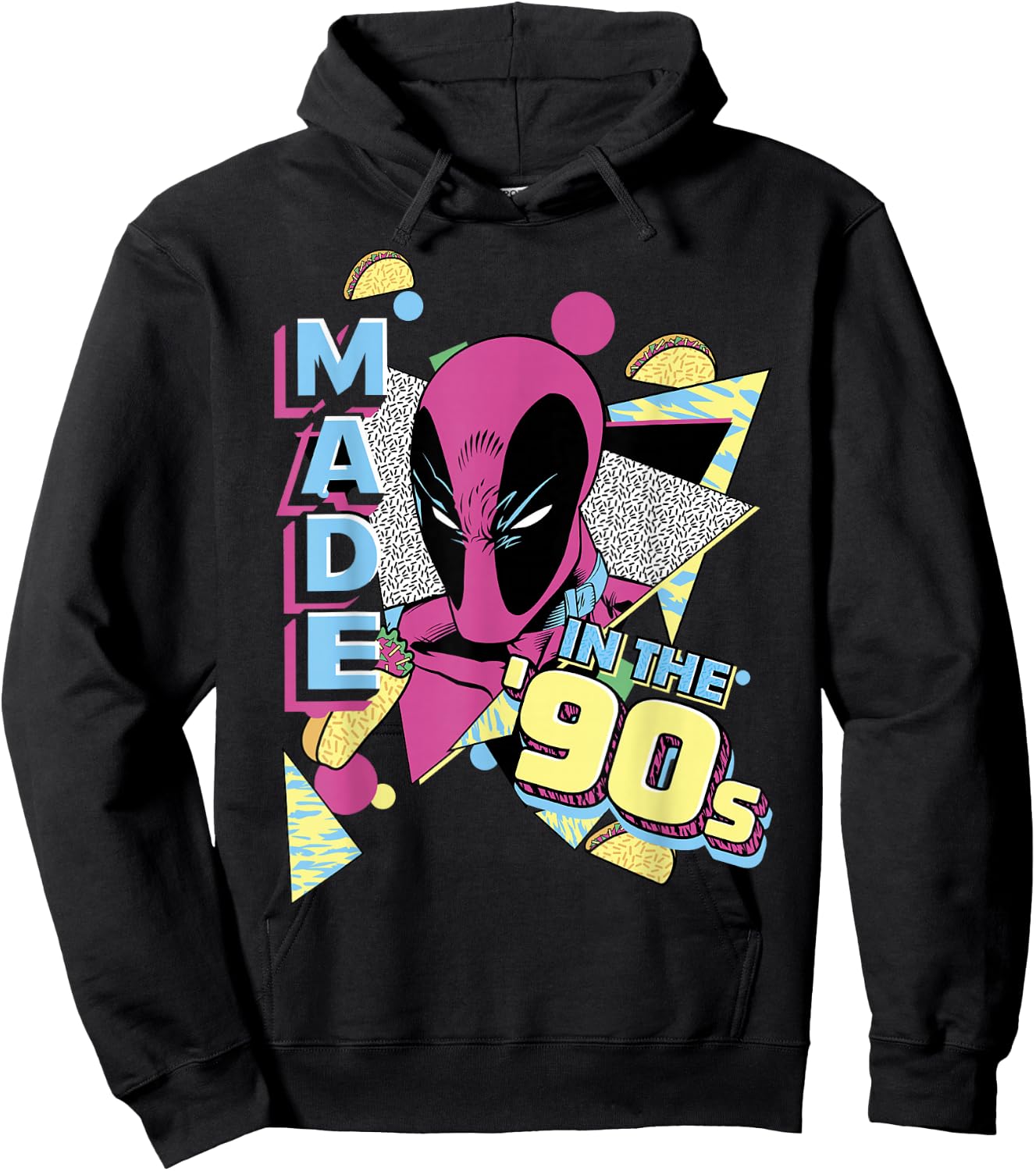 Marvel Deadpool 30th Made In The '90s Hoodie - Hoodie | Black