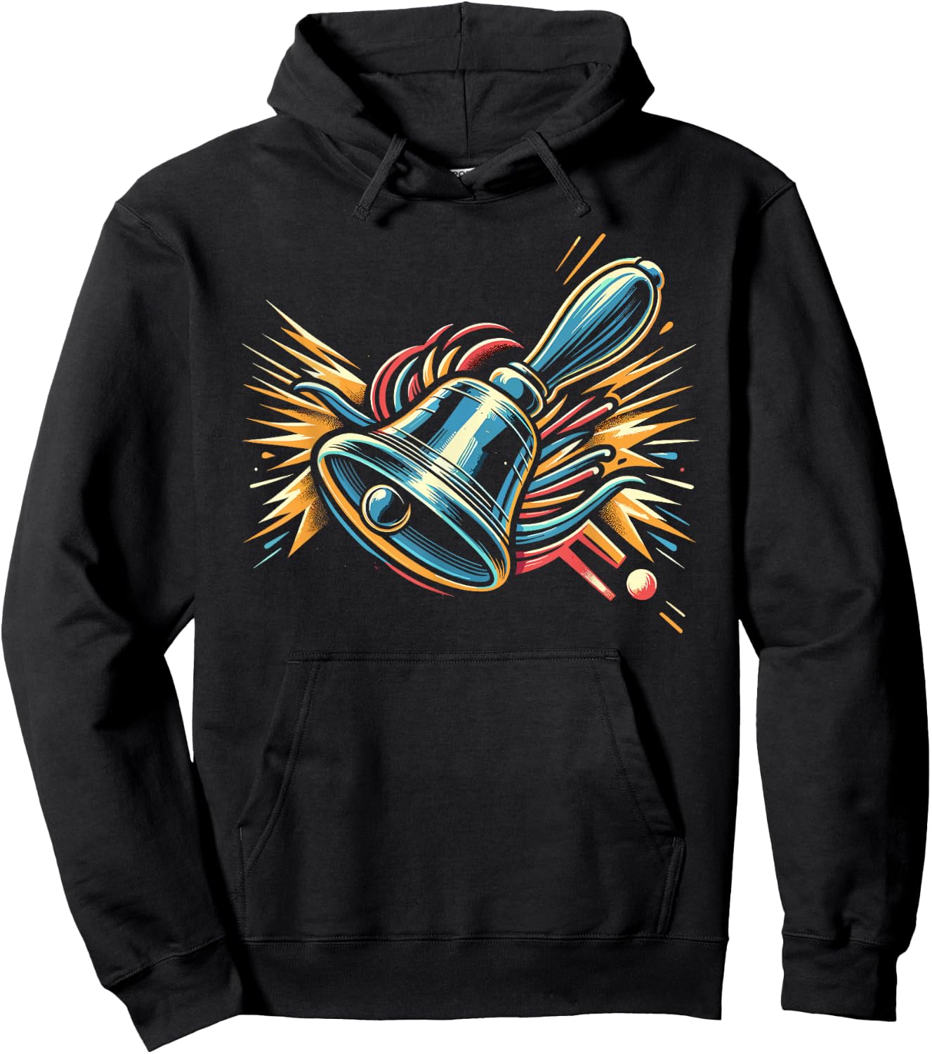 Handbells Player Musical Instrument Musician Handbells Lover Hoodie - Hoodie | Black