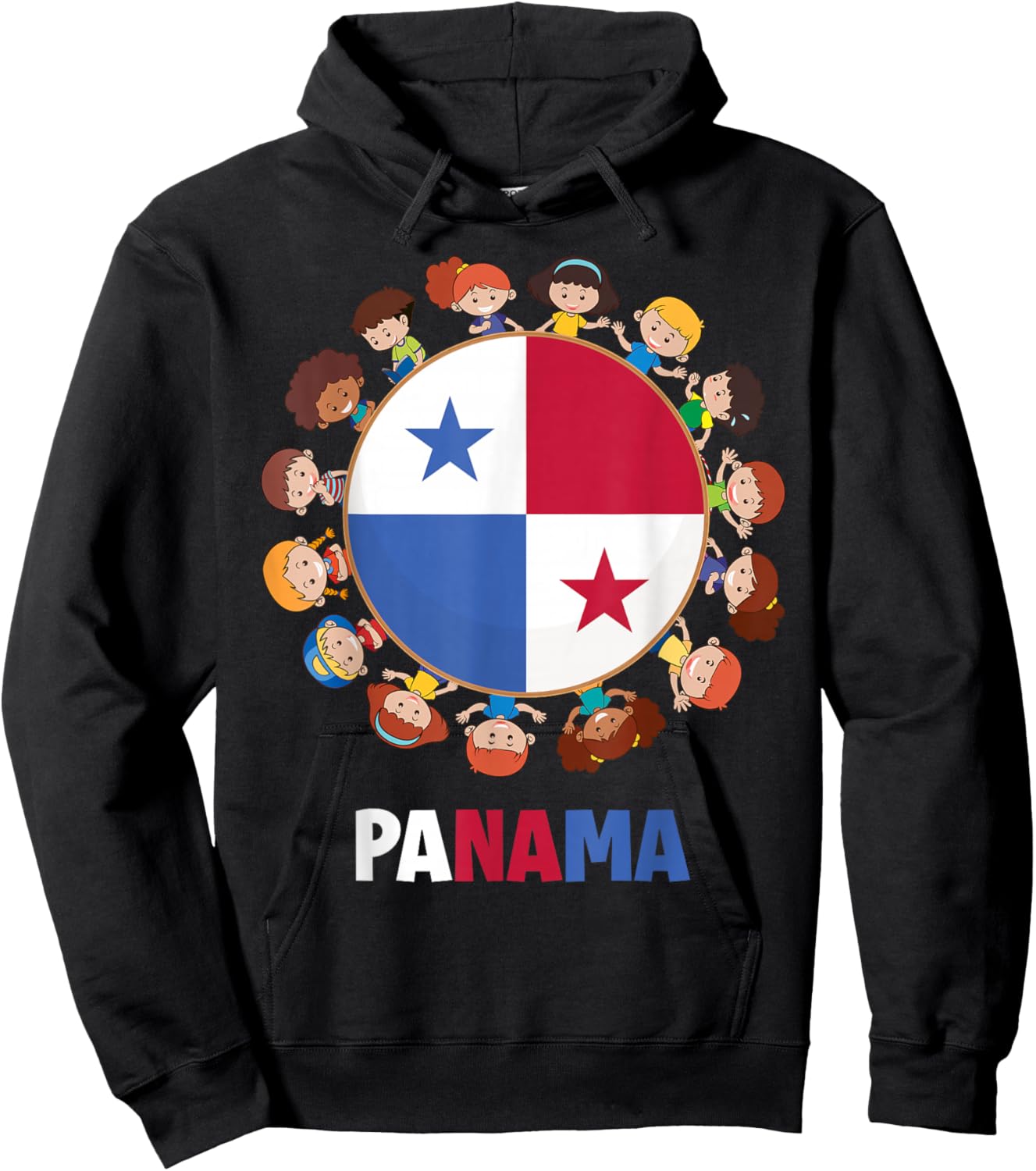 Panamanian Flag Hispanic Heritage Month Panama Kids Hoodie - Hoodie | Black