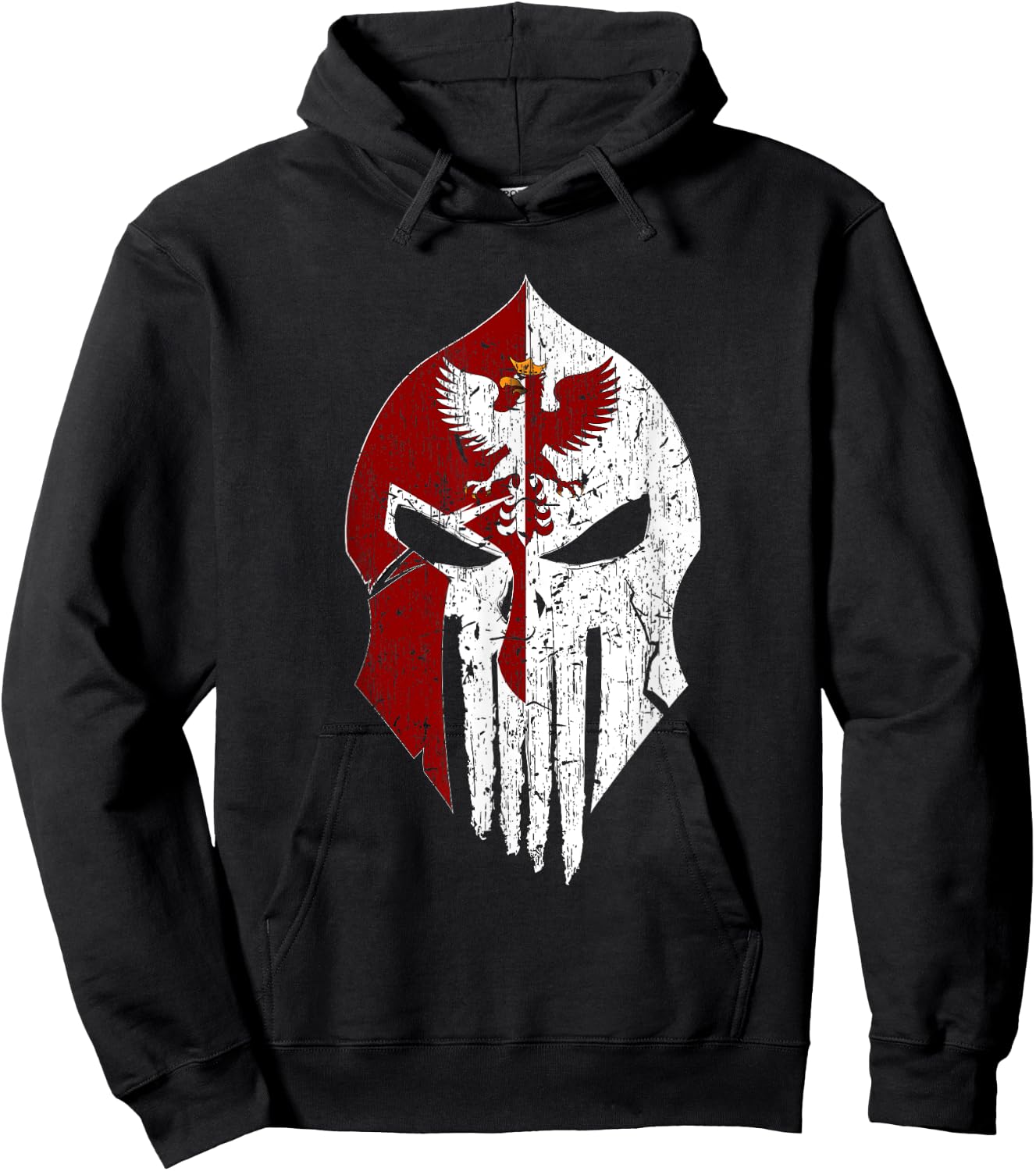 Polish Hussar Husaria Warrior Polish Winged Hussar Cavalry Hoodie - Hoodie | Black
