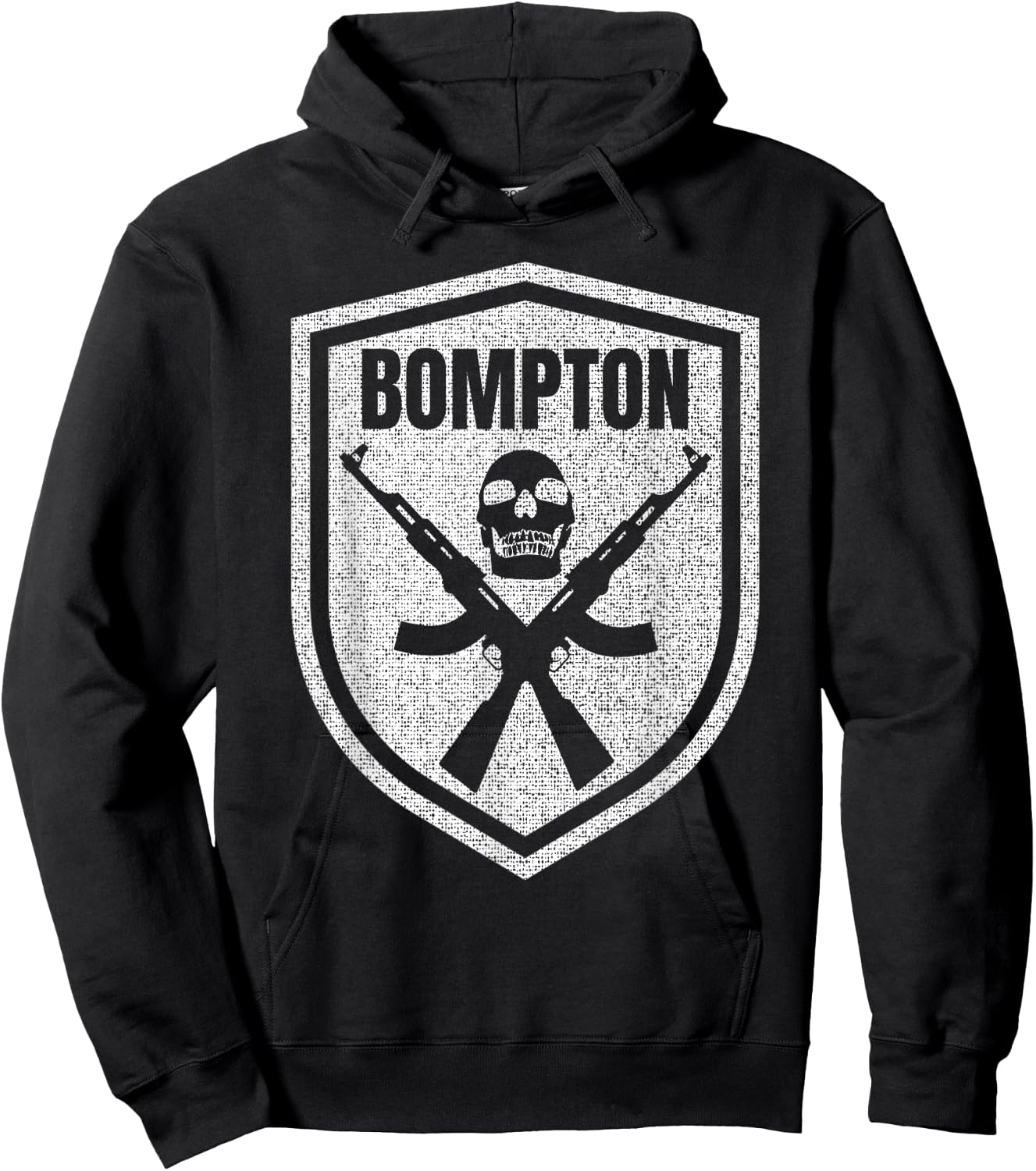 Bompton California Skull AK-47 Hoodie - Hoodie | Black