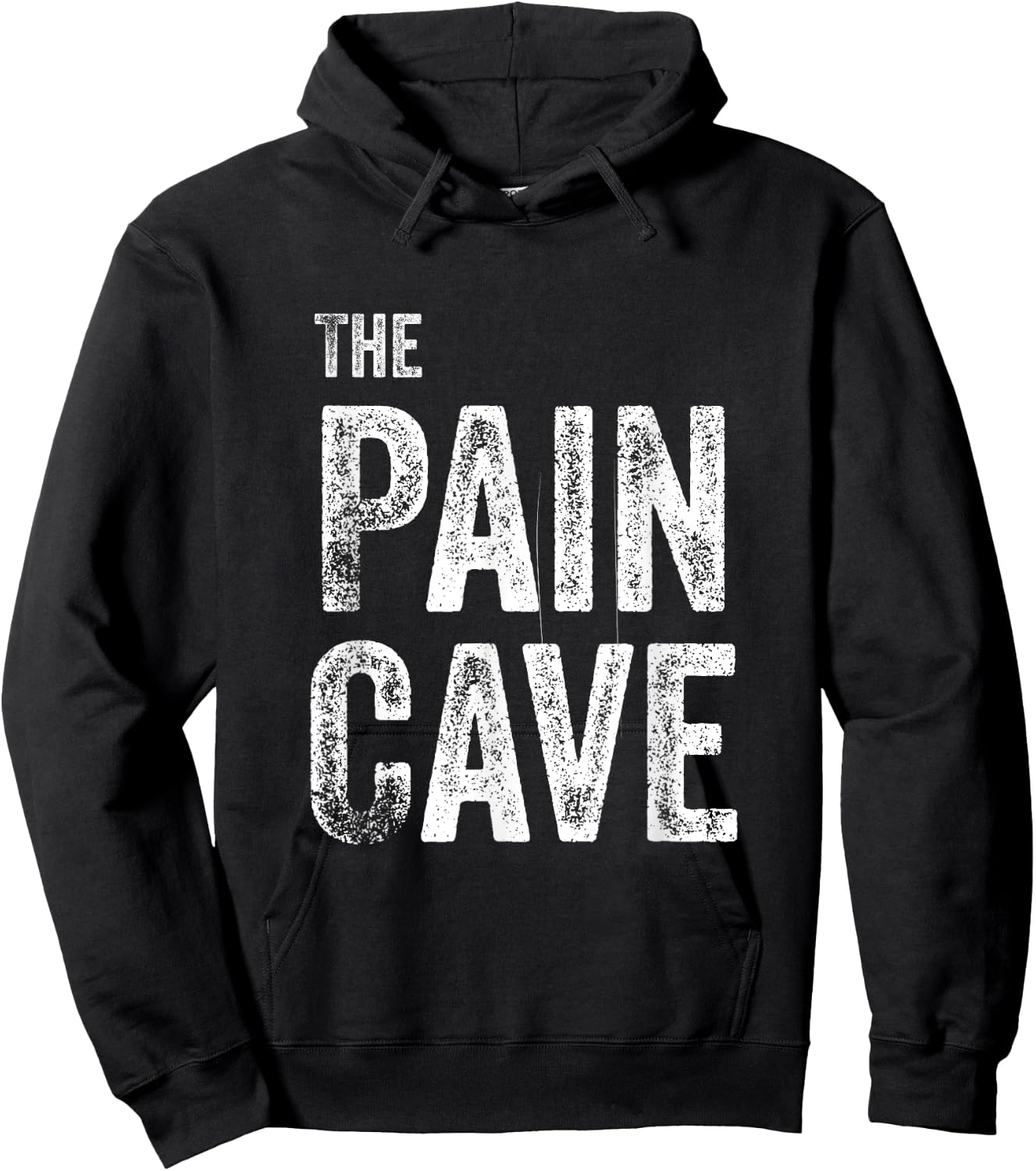 Pain Cave Workout Exercise Hoodie - Hoodie | Black