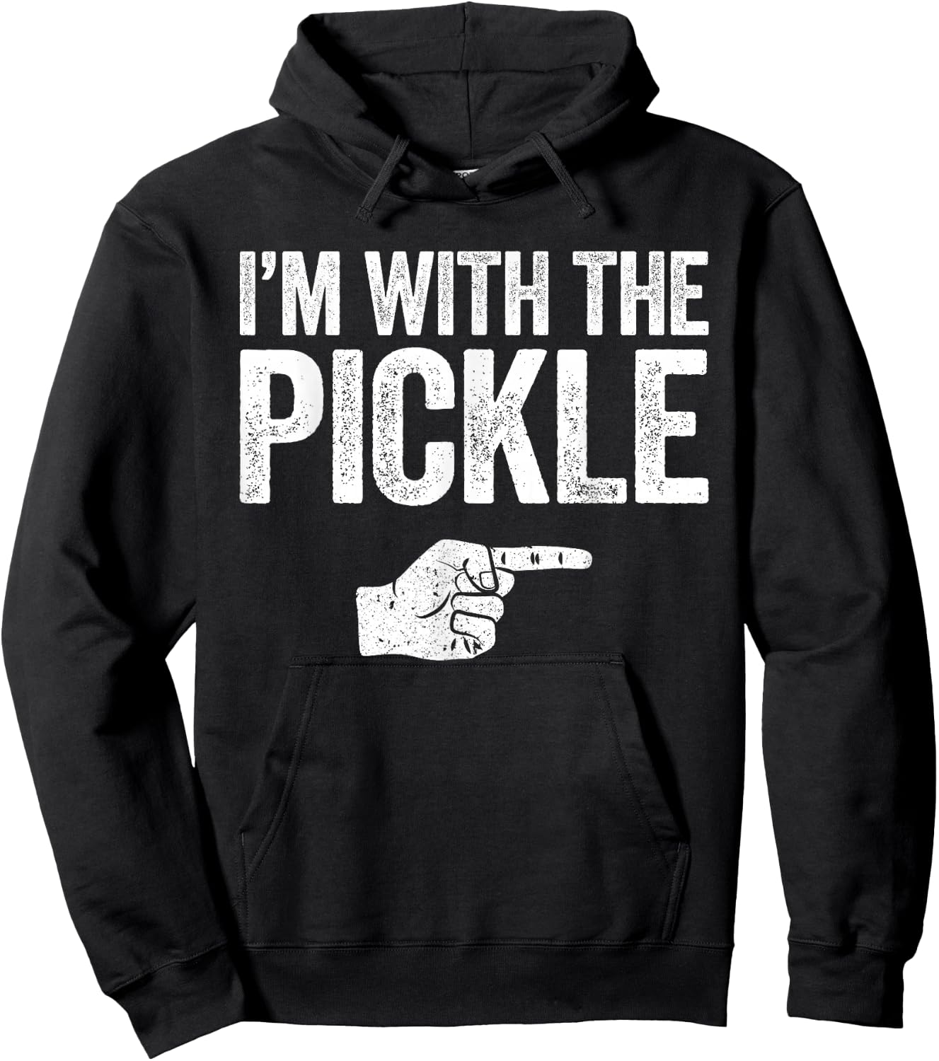 I'm with The Pickle Matching Pickle Premium Hoodie - Hoodie | Black