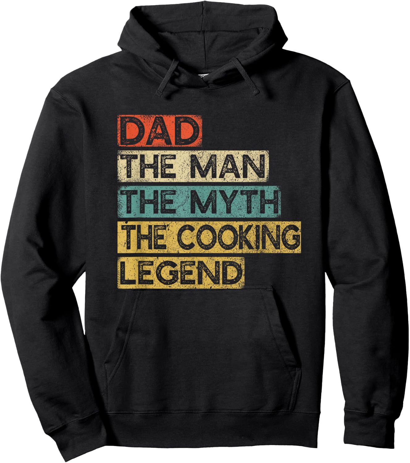 Chef Dad Cooking Legend Home Cook Father's Day Hoodie - Hoodie | Black
