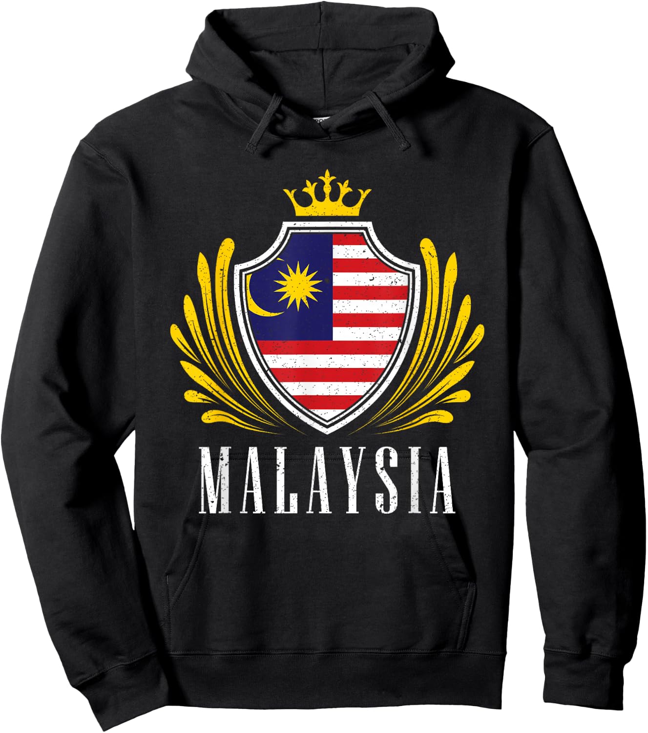 Malaysian Flag Malaysia Hoodie - Hoodie | Black