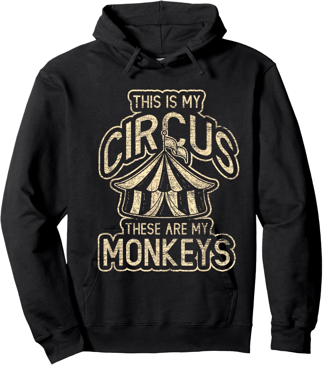 This Is My Circus These Are My Monkeys Hoodie - Hoodie | Black