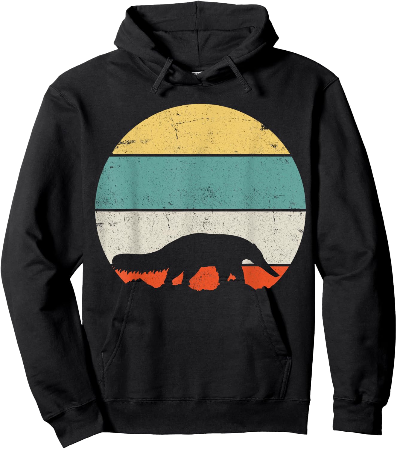 Anteater Retro Gift Hoodie - Hoodie | Black