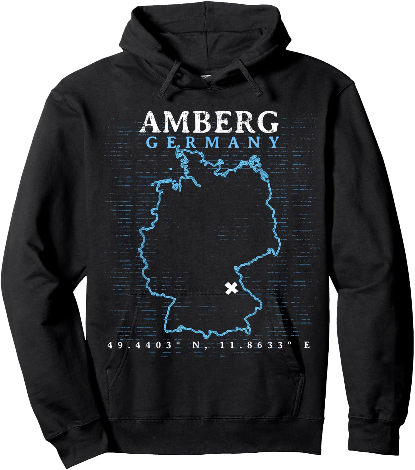 Germany Amberg Hoodie - Hoodie | Black