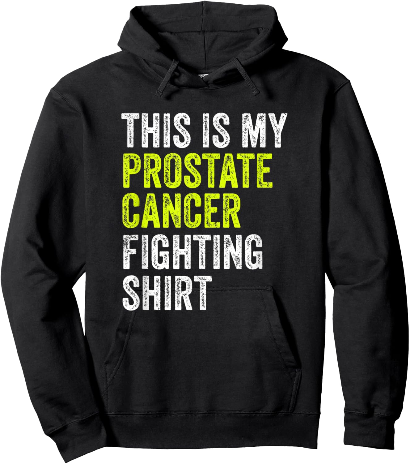 This Is My Prostate Cancer Fighting Hoodie - Hoodie | Black