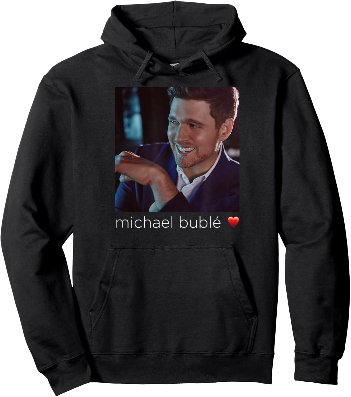 Michael Bublé Heart Hoodie - Hoodie | Black
