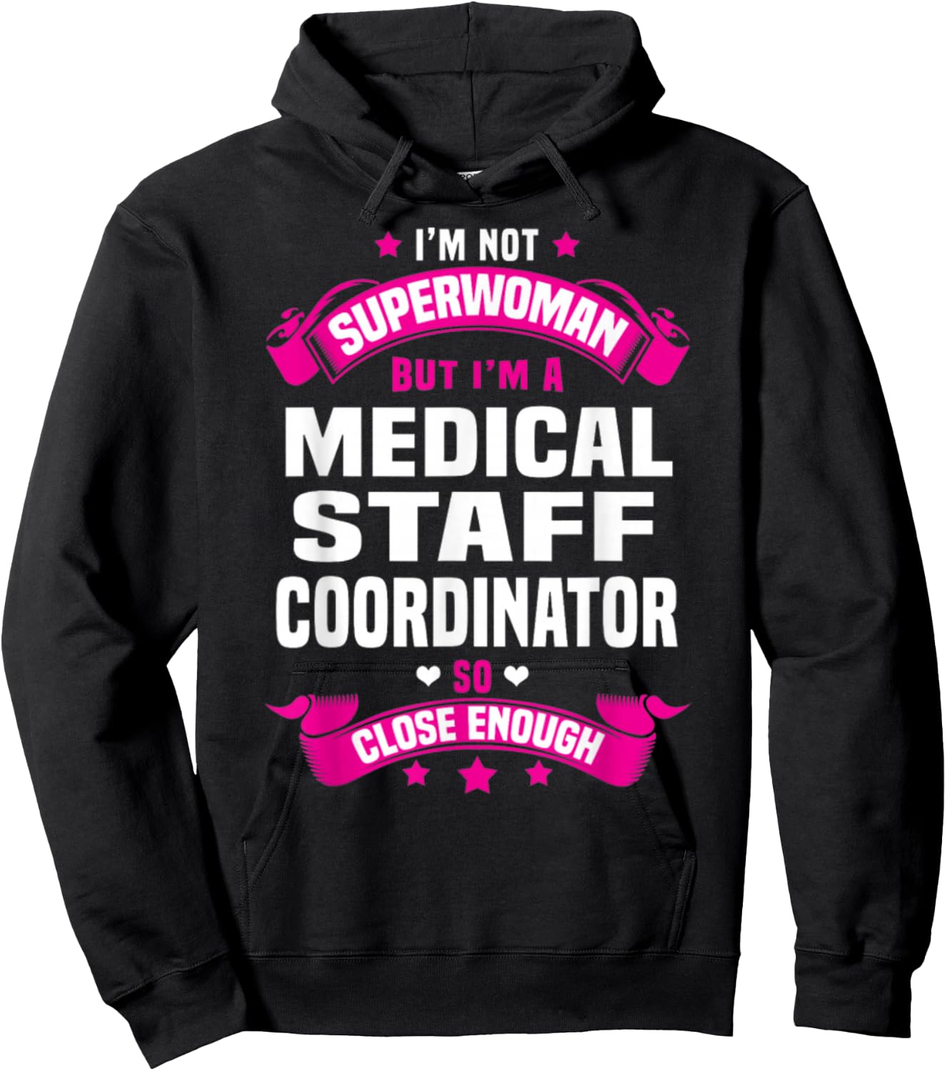Medical Staff Coordinator Hoodie - Hoodie | Black