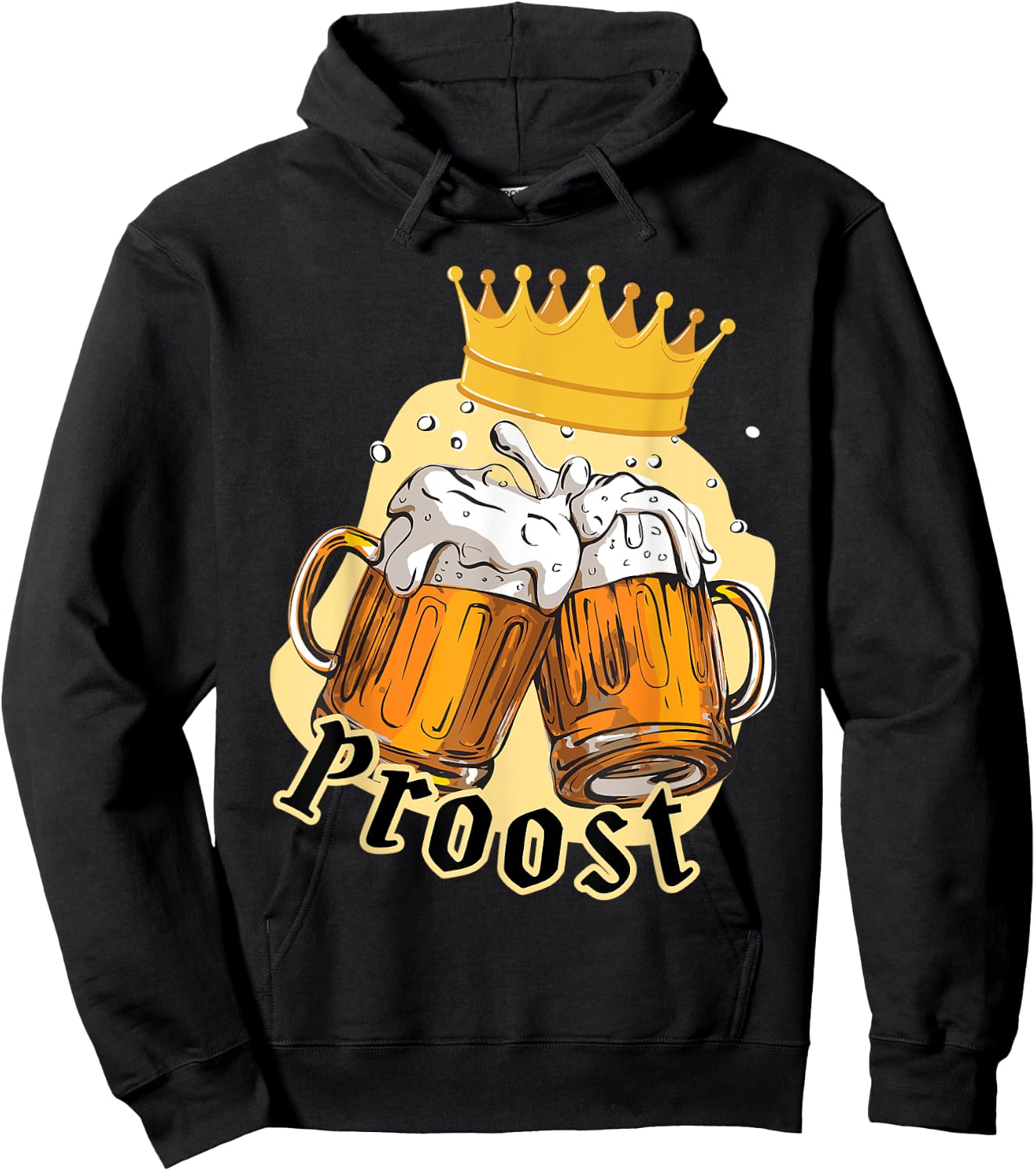 Kings Day Netherlands & Holland Proost | Koningsdag Hoodie - Hoodie | Black