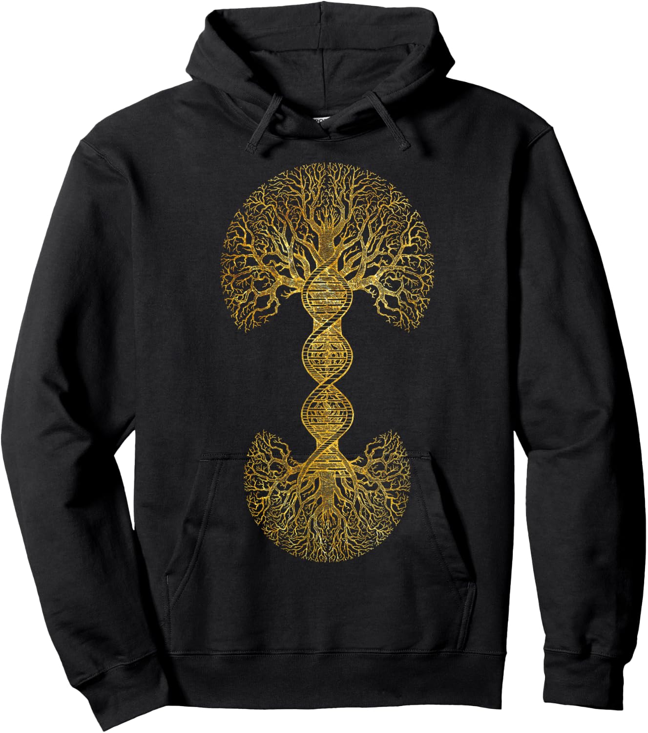 DNA Tree Of Life Science of Genetics Earth Day Genealogy Hoodie - Hoodie | Black