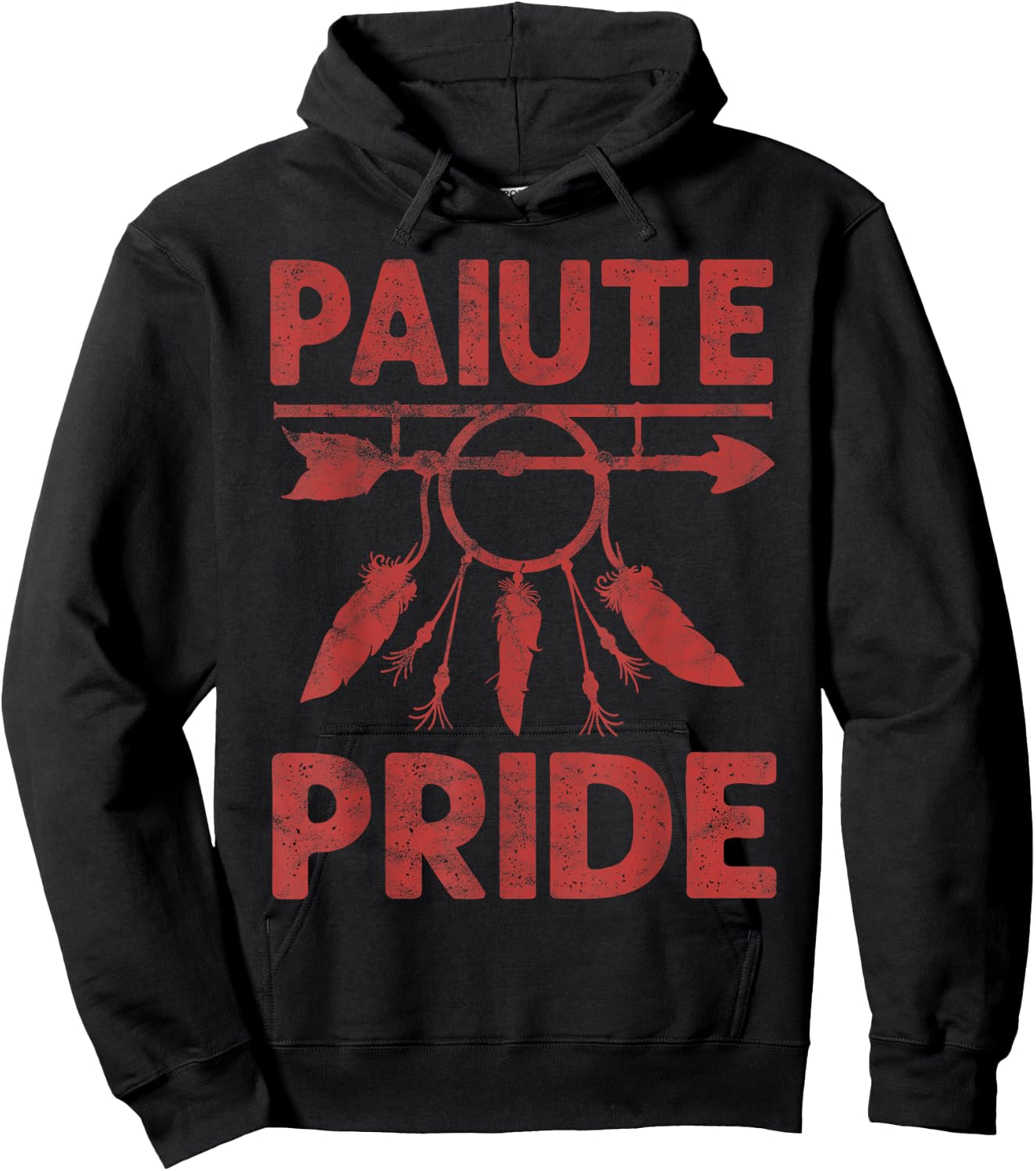 paiute Pride Native American vintage Gift Men Women Kids Hoodie - Hoodie | Black