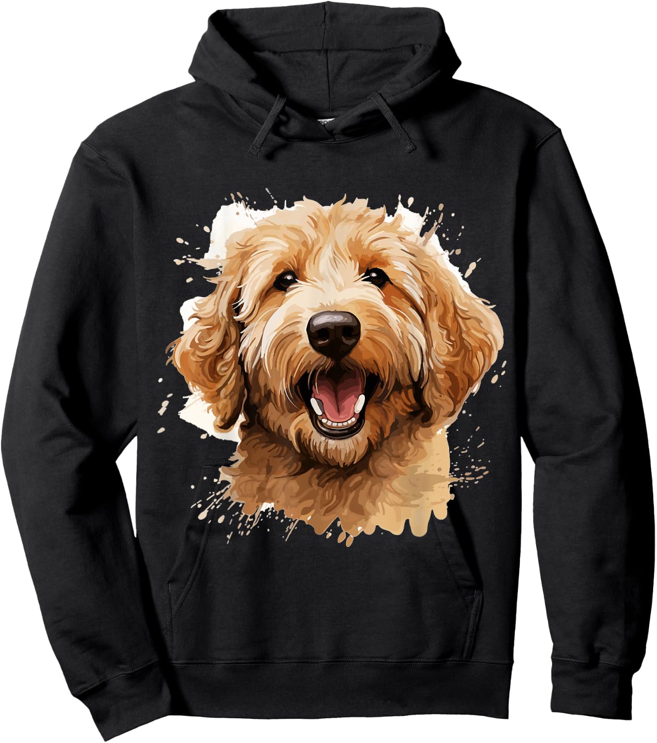 Goldendoodle Dog Breed Pet Cute Graphic Hoodie - Hoodie | Black