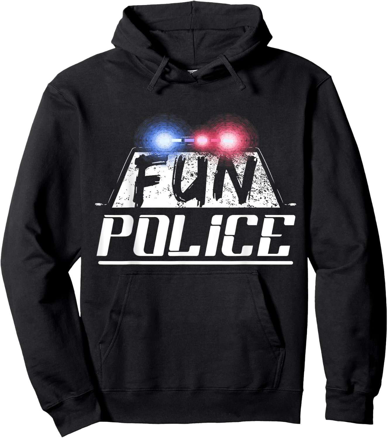 Dance Chaperone Fun Police for Dancing Sheriff State Cop Hoodie - Hoodie | Black