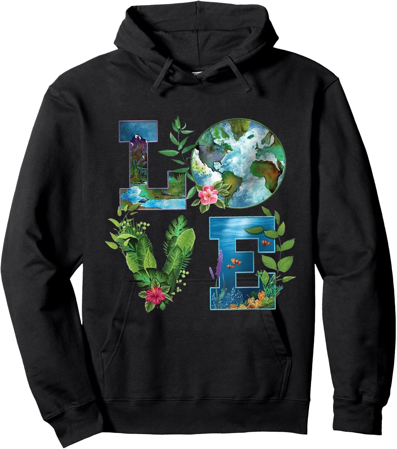 Earth Day Planet Anniversary Earth Day Everyday women men Hoodie - Hoodie | Black