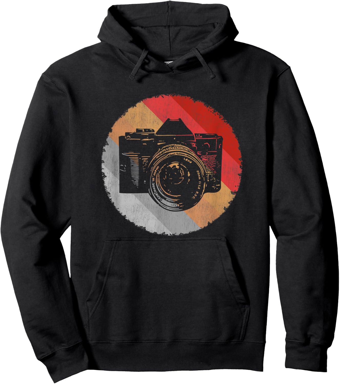Vintage Camera 35mm film for photographer Hoodie - Hoodie | Black