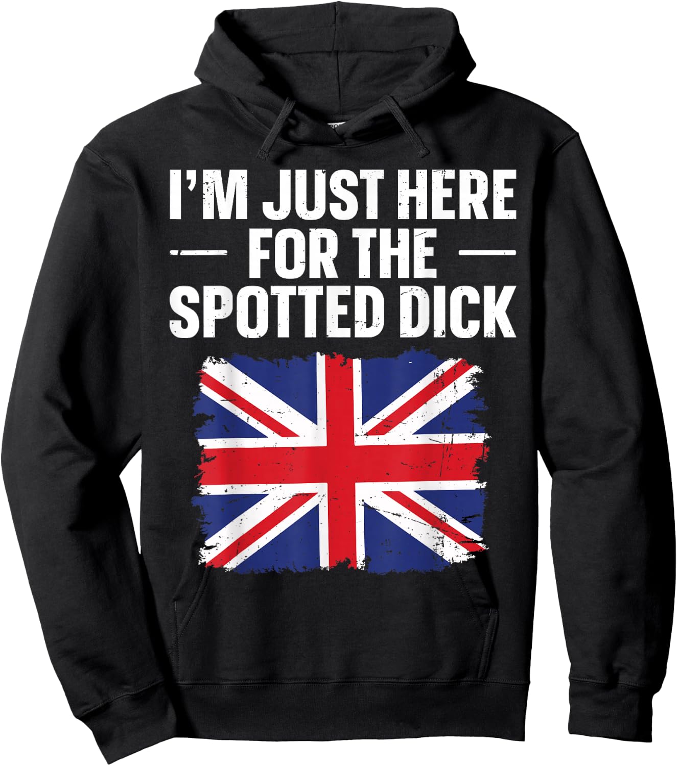 Dessert Spotted Dick Design for a Spotted Dick lover Hoodie - Hoodie | Black