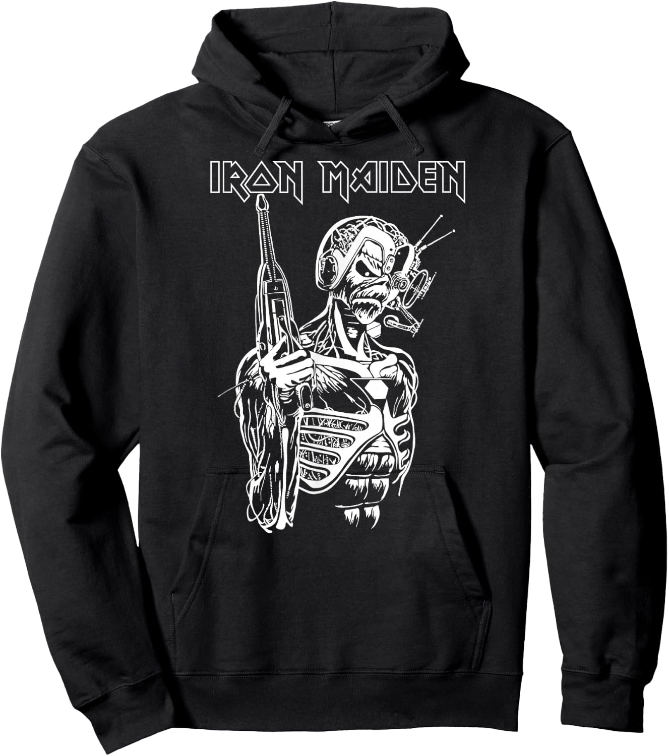Iron Maiden - Somewhere in Time One Color Hoodie - Hoodie | Black