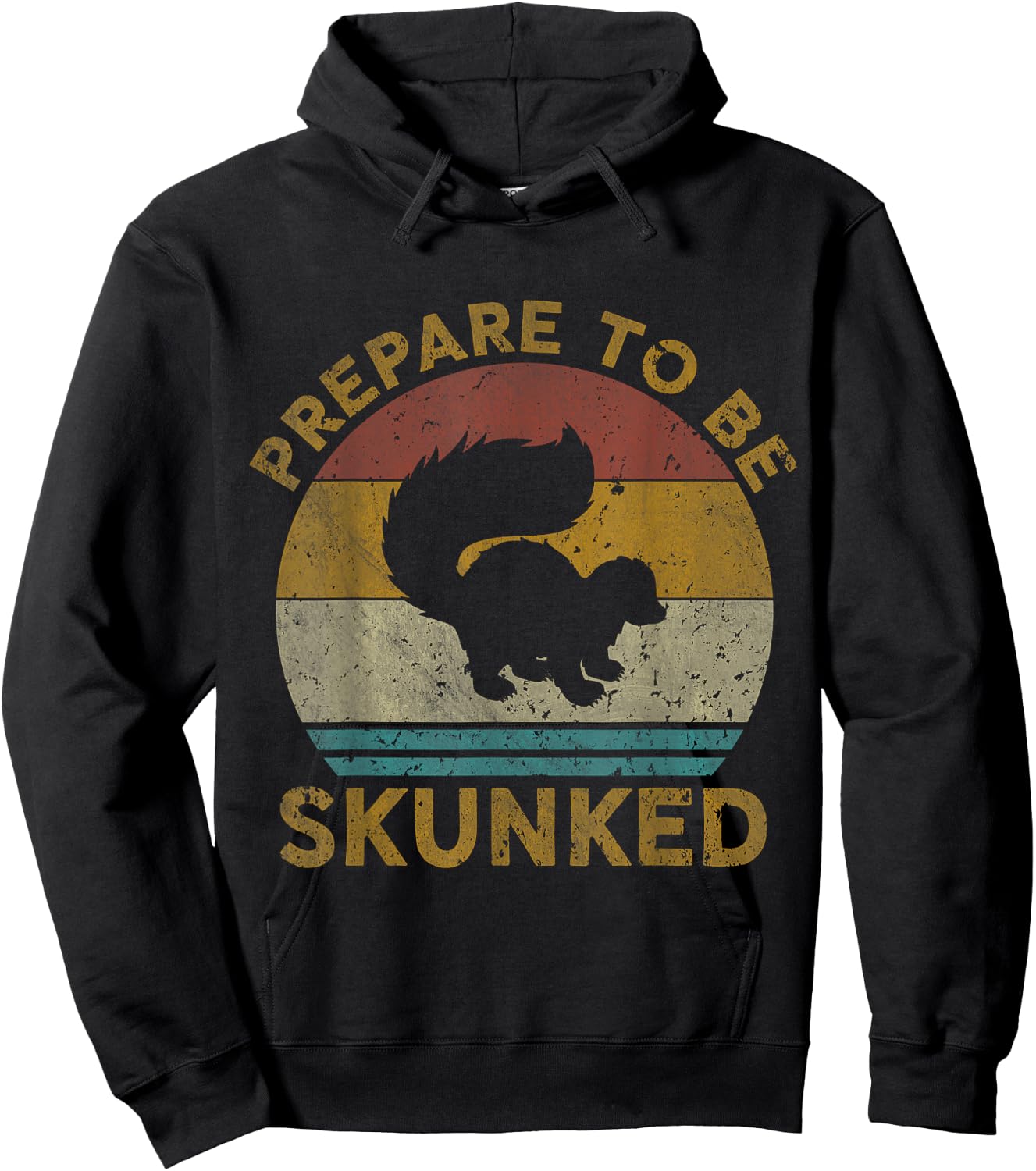 Prepare To Be Skunked Cribbage Lovers Vintage Cribbage Game Hoodie - Hoodie | Black