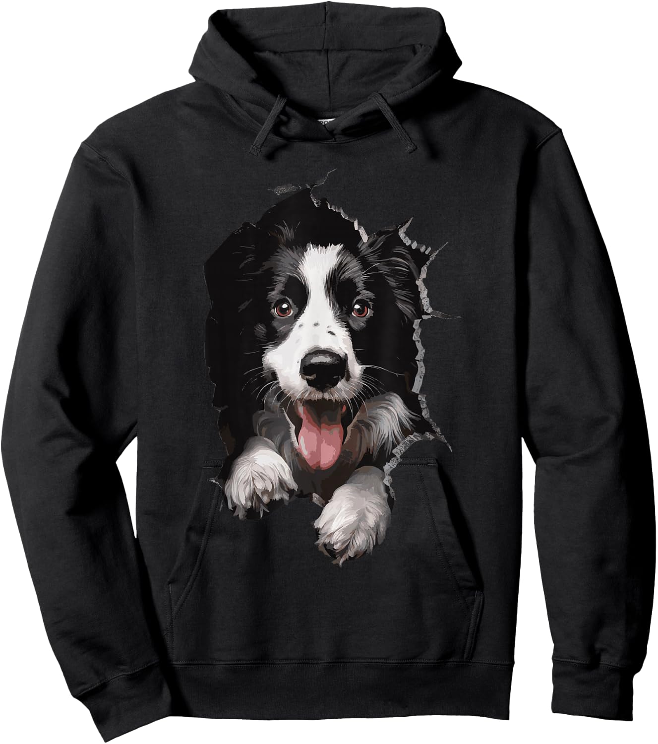 Border Collie Hoodie - Hoodie | Black