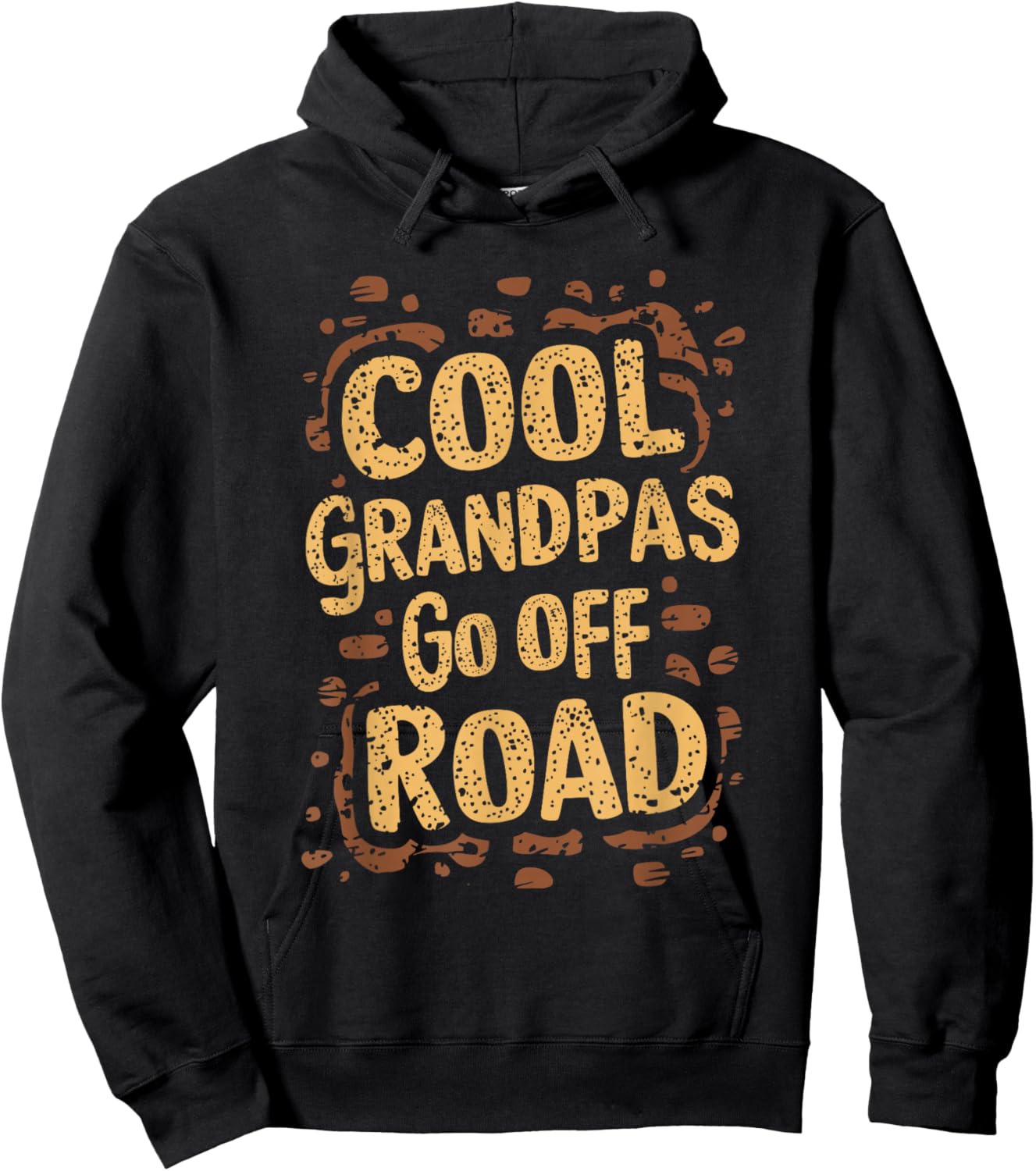 Cool Grandpas Go Off Road Hoodie - Hoodie | Black