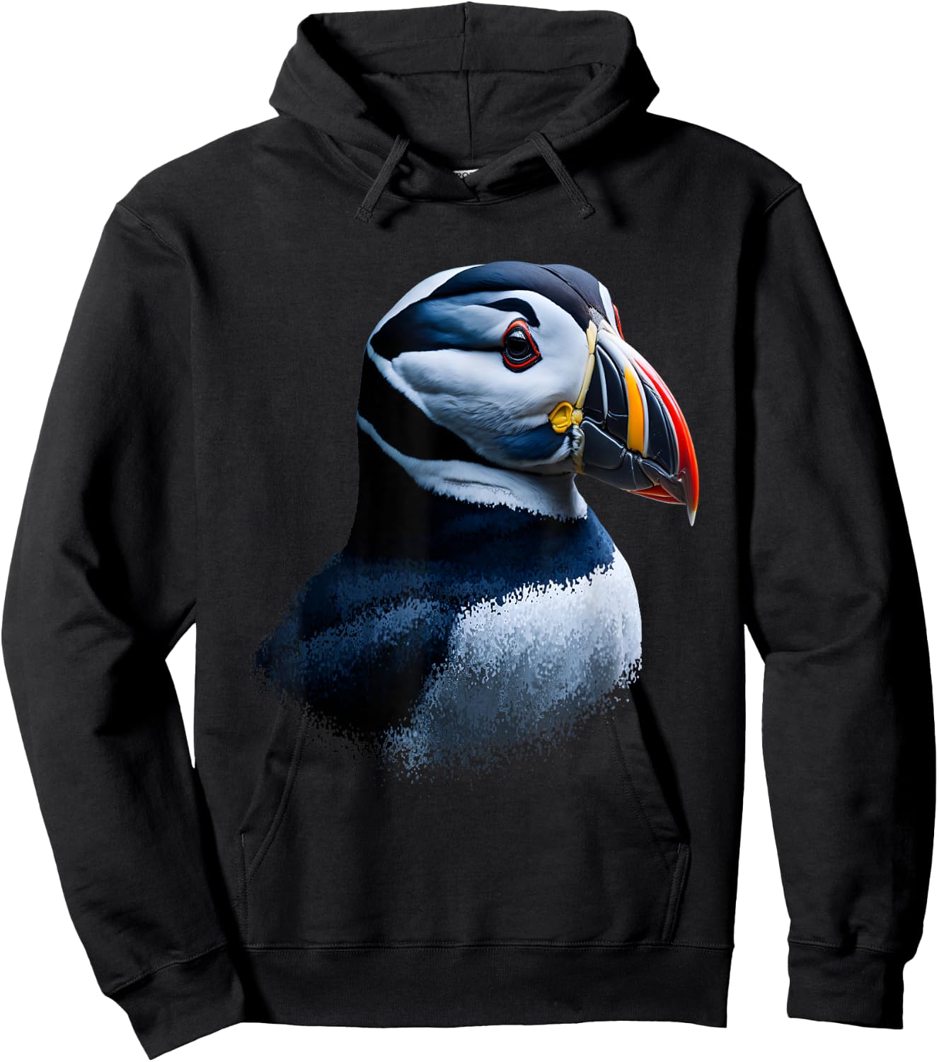 Puffin Hoodie - Hoodie | Black