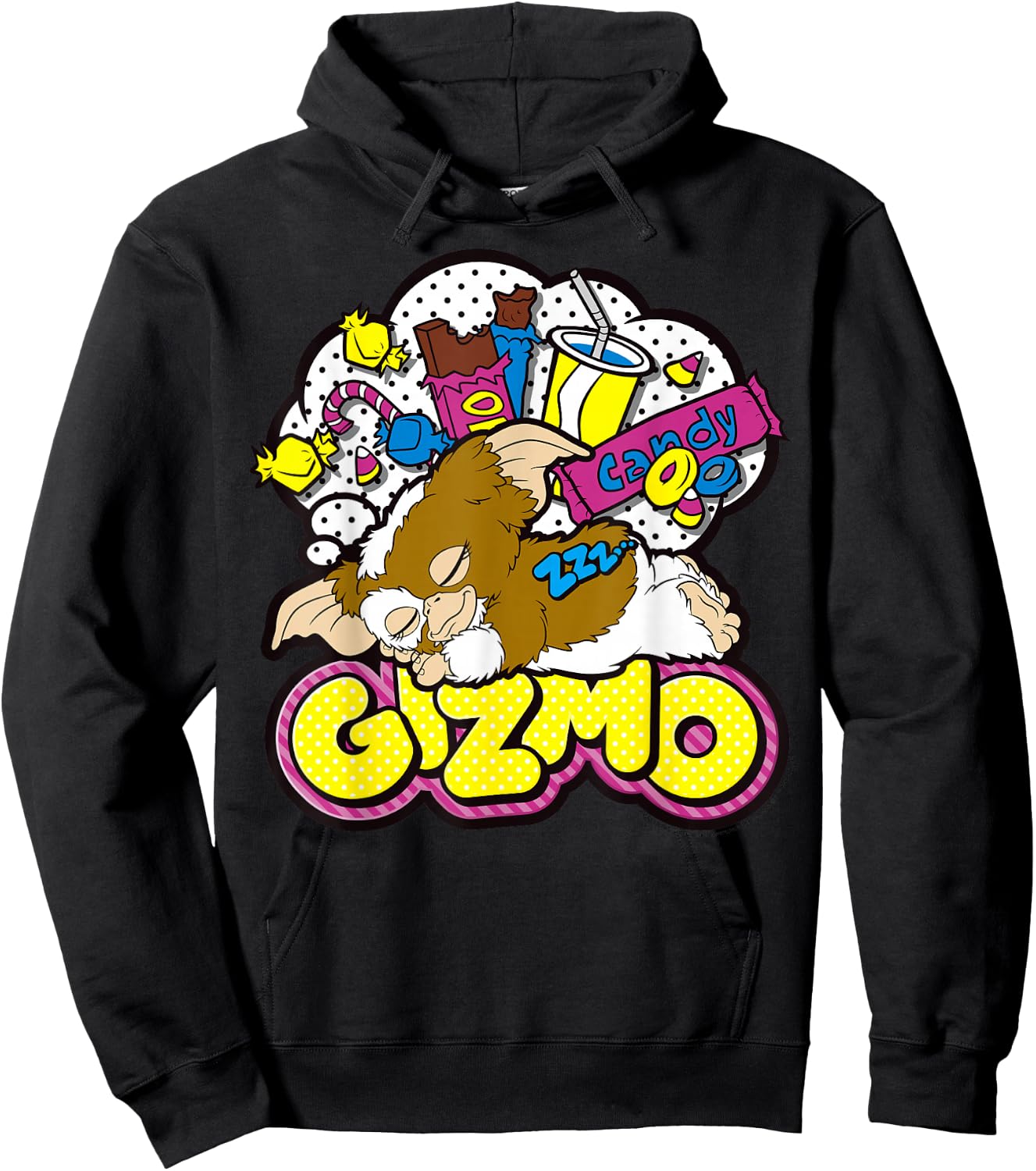 Gremlins Gizmo Candy Pop Art Hoodie - Hoodie | Black