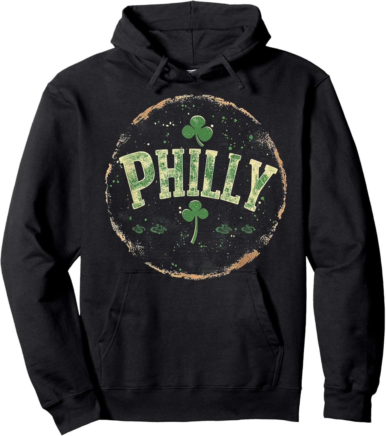 Philly Philadelphia - Irish St. Patrick's Day Saint Paddy's Hoodie - Hoodie | Black