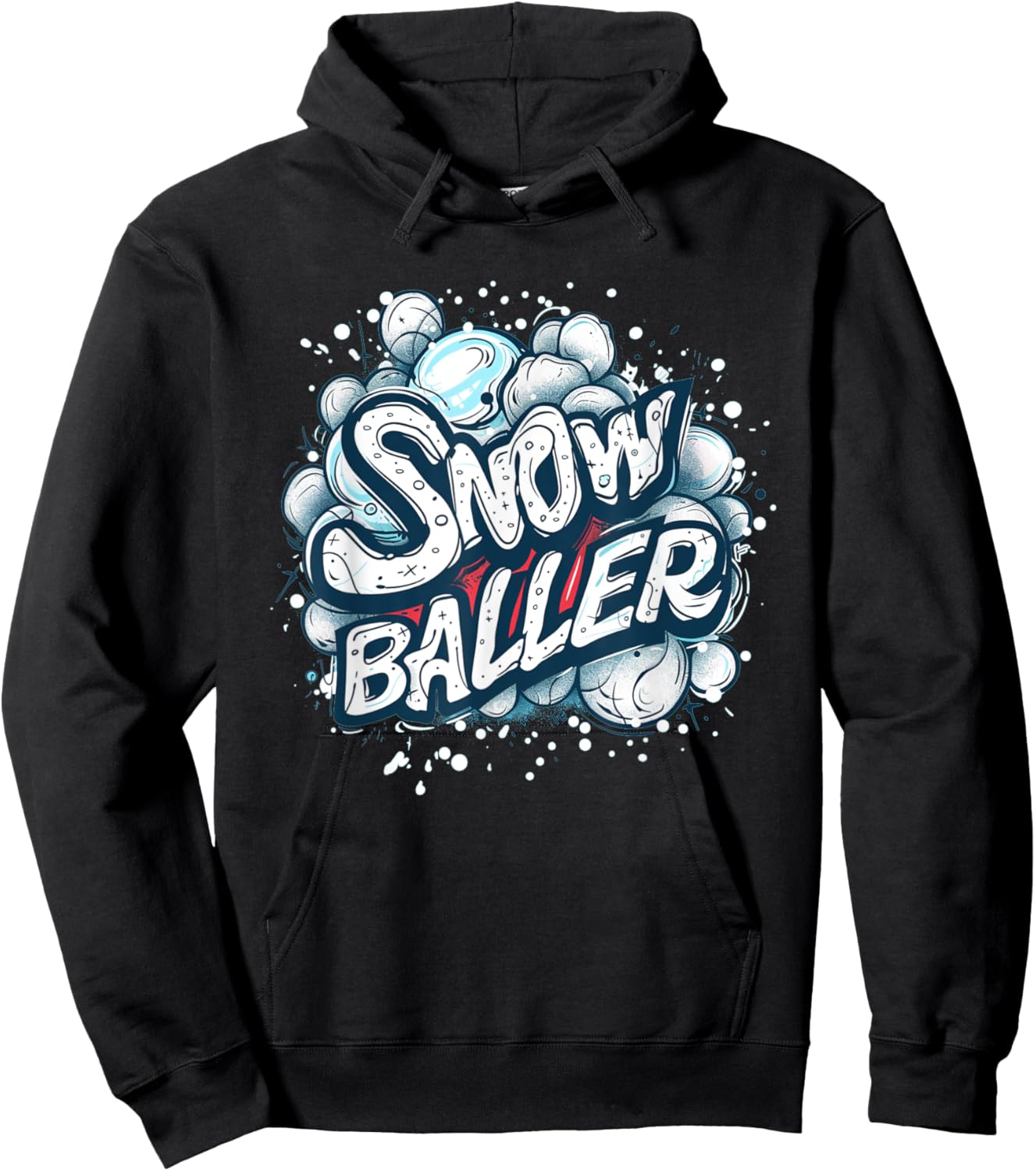 Pretty Snowballer Speech Hoodie - Hoodie | Black