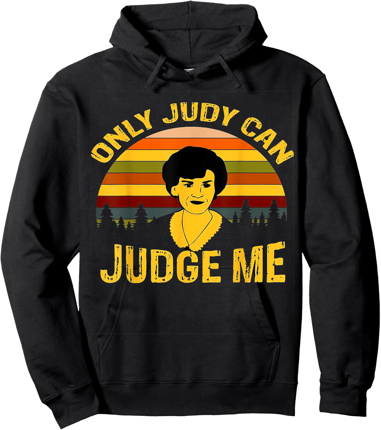 Only Judy can judge me Vintage Hoodie - Hoodie | Black
