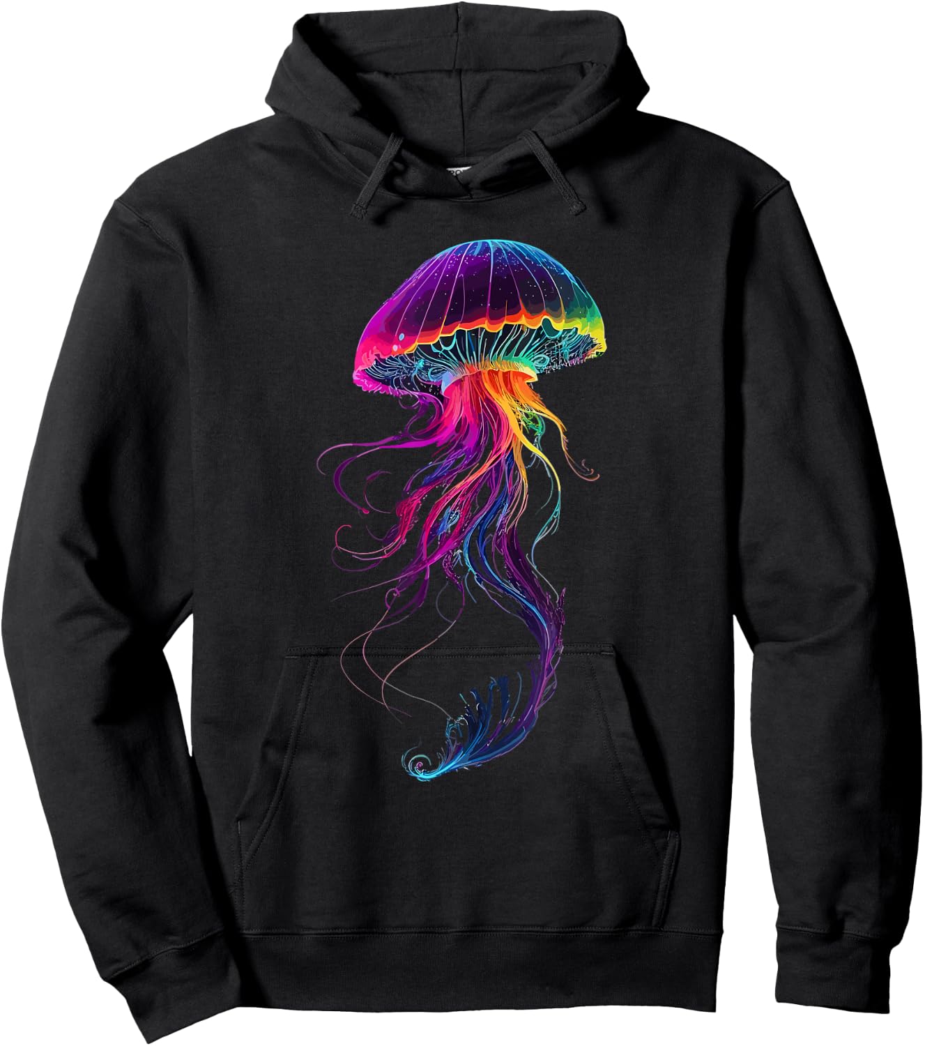 Luminous Jellyfish Hoodie - Hoodie | Black