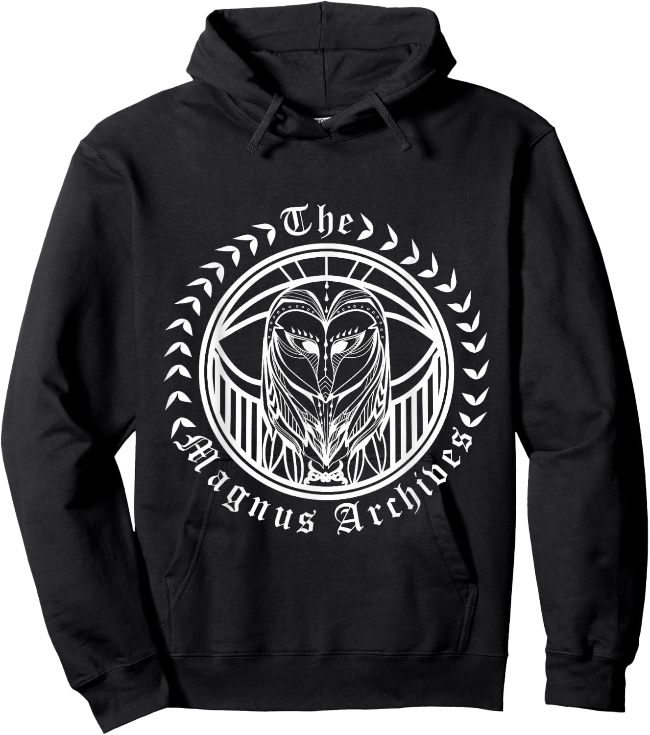 The Magnus Archives Spooky Owl Hoodie - Hoodie | Black