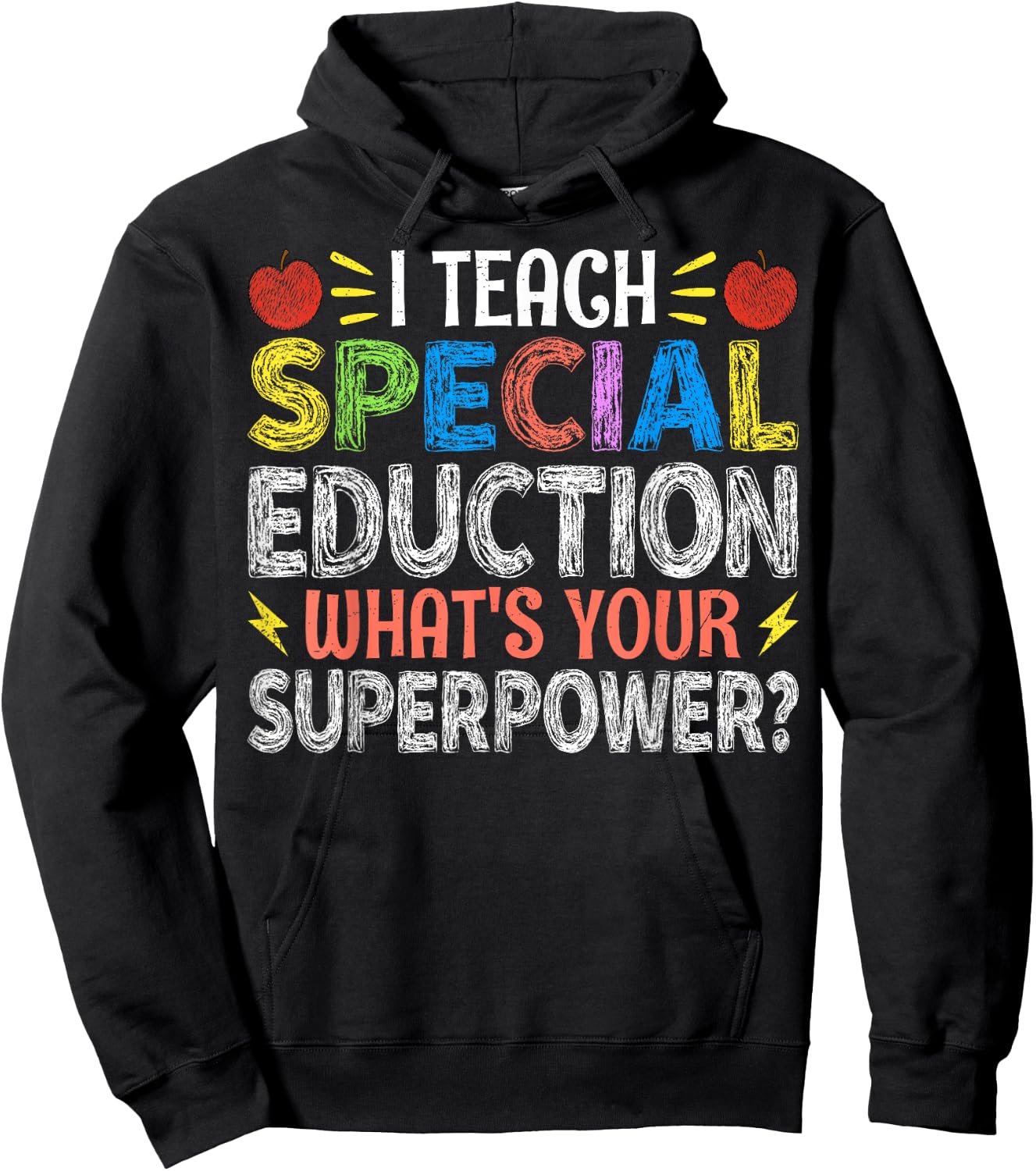 I Teach Special Education - SPED Special Education Teacher Women Hoodie - Hoodie | Black