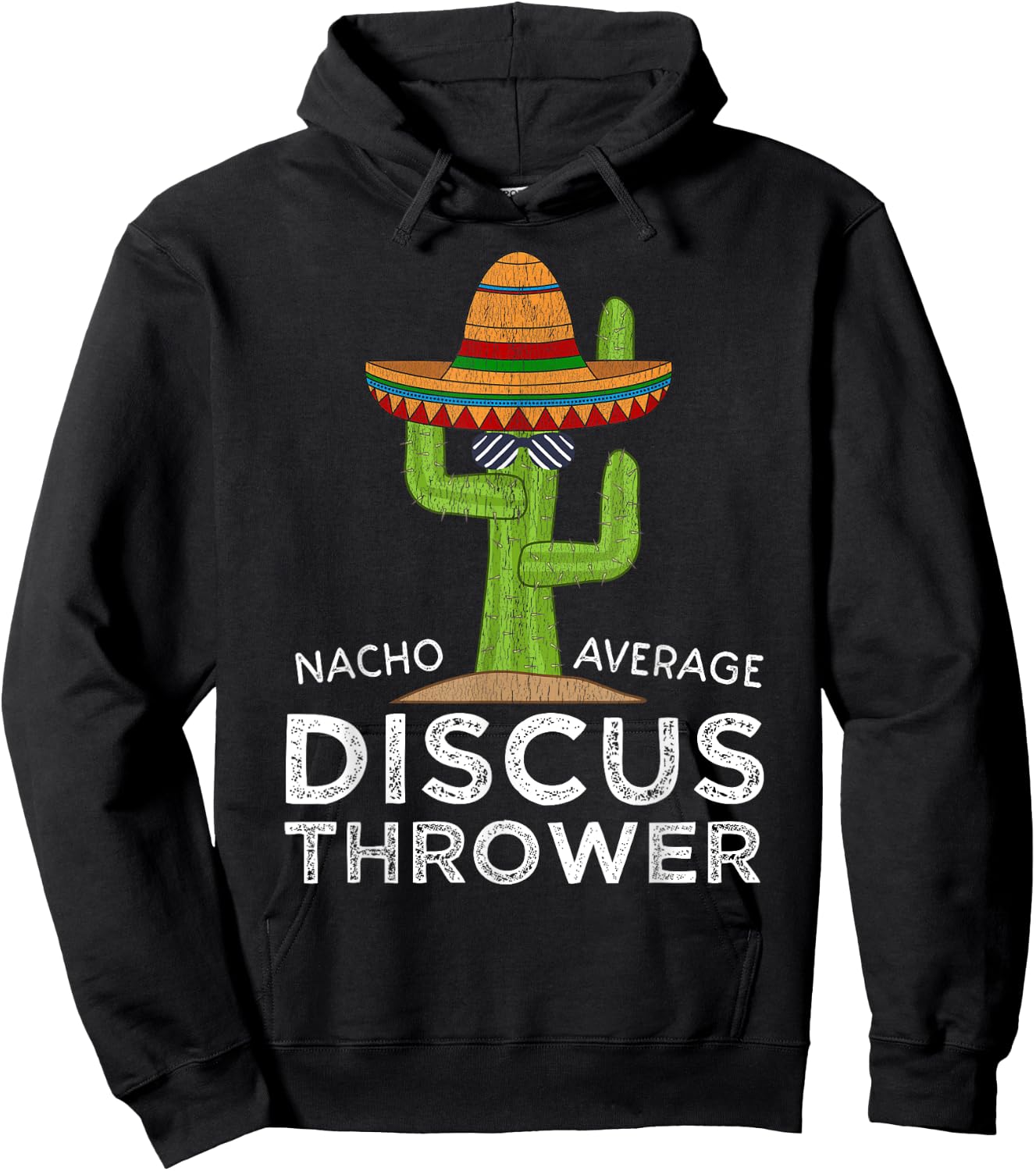 Funny Track Discus Throwing Saying For Field Event Throwers Hoodie - Hoodie | Black