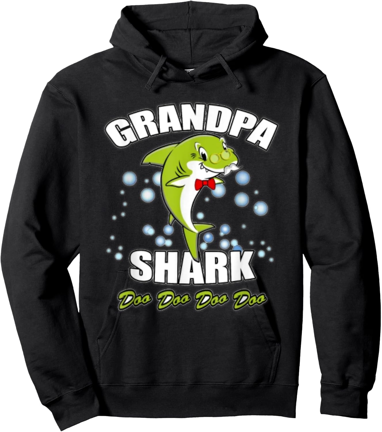 Pinkfong Grandpa Shark Official Product Hoodie - Hoodie | Black